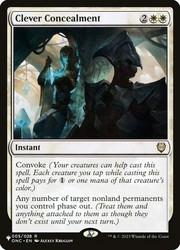 Clever Concealment (005/028) Phyrexia: All Will Be One Commander Rare