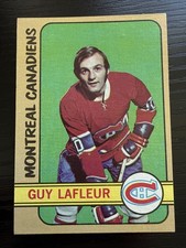 1972-73 Topps Guy LaFleur Near Mint RC Rookie Card Hockey Montreal Canadiens. rookie card picture