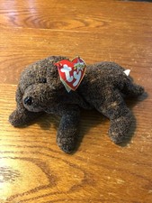 TY Beanie Baby - "Fetcher the Dog" - 2000 Retired Plush Toy
