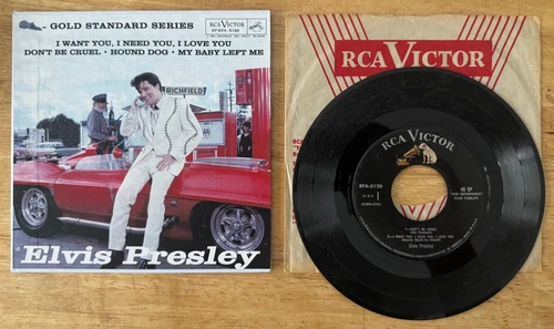 45 EP ELVIS PRESLEY DON'T BE CRUEL RCA EPA 5120