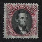 CKStamps: US Stamps Collection Scott#122 90c Pictorial Used Sealed Tear Crease