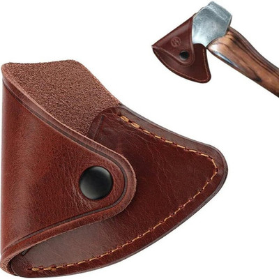 For Camping Axe Case Leather Sheath Blade Edge Shield Reduces Injury Risk
