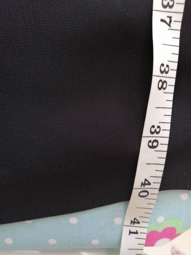 M&S Autograph Womens Dress Long Sleeve Knee Length Wrap Style Size 14 Black Mix - Picture 12 of 16