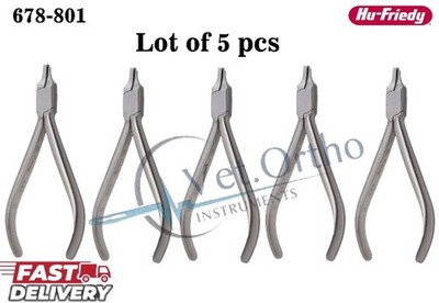 Lot Of 5 Pcs Hu Friedy 678-801 Orthodontics Clear Collection  - The Vertical