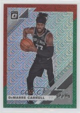 2019-20 Panini Donruss Optic Choice Red & Green Prizm DeMarre Carroll #117 0w8