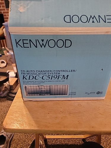 Kenwood 10 CD Auto Changer Controller FM Modulator System Remote KDC-C519FM - Picture 8 of 11