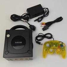 Nintendo GameCube Console - Black - Works Perfectly - Clean