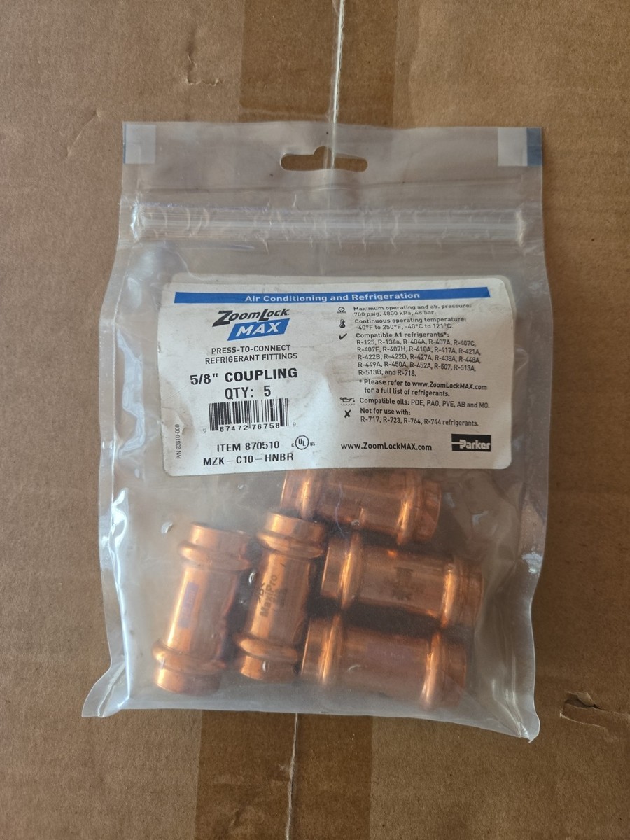 Parker MZK-C10-HNBR 5/8