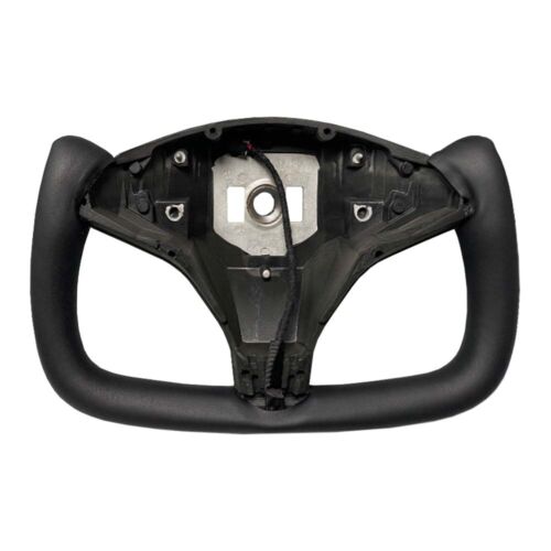 Yoke-Lenkrad für Tesla Model X/S 2014–2023 Beheizt Schwarz / Seite Carbonfaser - Bild 6 von 6