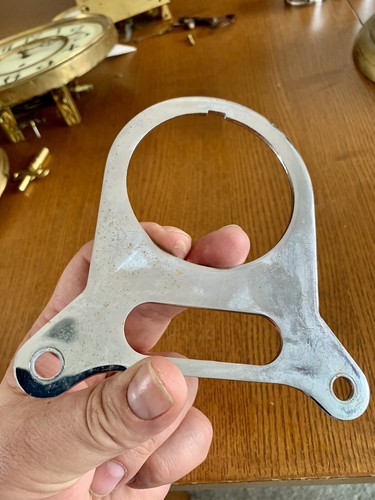 Original Harley-Davidson Mini Tacho Chrom Mittelhalterung - Bild 9 von 10
