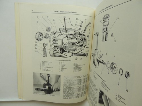 1969-1976 Haynes Ducati MK III Desmo Singles Owners Workshop Manual 340 L11031 - Picture 5 of 9