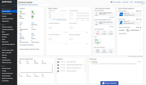 Sophos XG 125 - Rev. 3 - XG125 R3 Firewall mit Netzteil & Home Lizenz aktiv - Photo 7/8