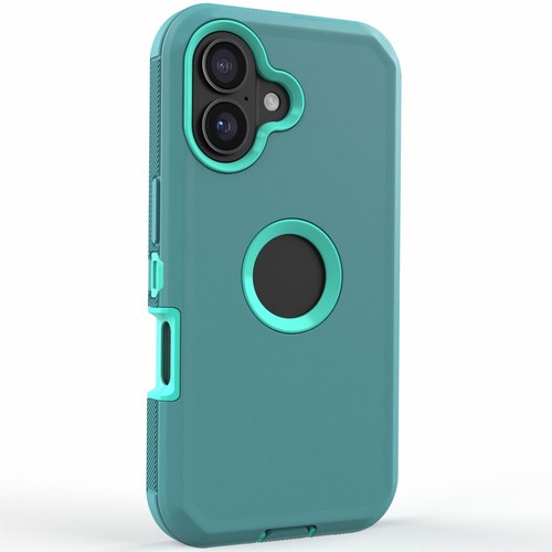 For Apple iPhone 16/pro/pro max/plus/16e 5G Shockproof Rubber Case Rugged Cover - Picture 79 of 84