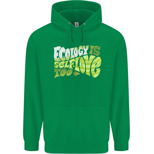 Ecology is Self-Love Climate Change Childrens Kids Hoodie - Picture 45 of 84