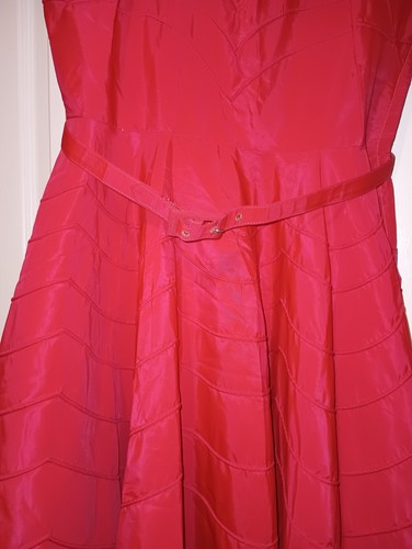 Vintage Cadillac Car Co. Museum Showroom Sweep Circle Gown Dress Circa 50s Taft S - Bild 11 von 12