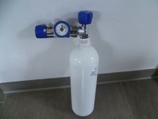 Sauerstoff, med. 2l l inkls. Füllung und med. Druckminderer mit Caddy Weinmann