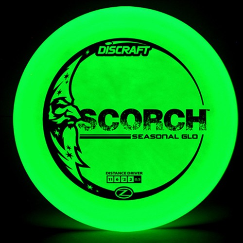 Discraft Disc Golf Glo Z Scorch Distance Driver 11/6/-2/2 - Choose Exact Disc - Picture 2 of 26
