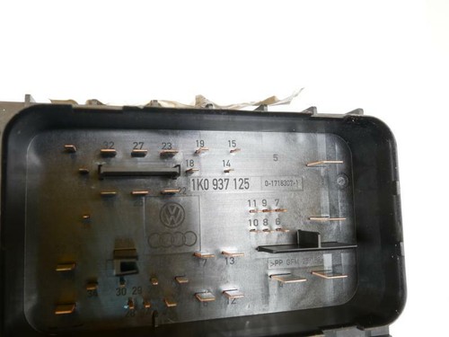 1K0937125 SCATOLA FUSIBILI SEAT ALTEA (5P1) 1.9 TDI 8V MAN 5M105CV 2005 5P MONOV - Foto 3 di 3