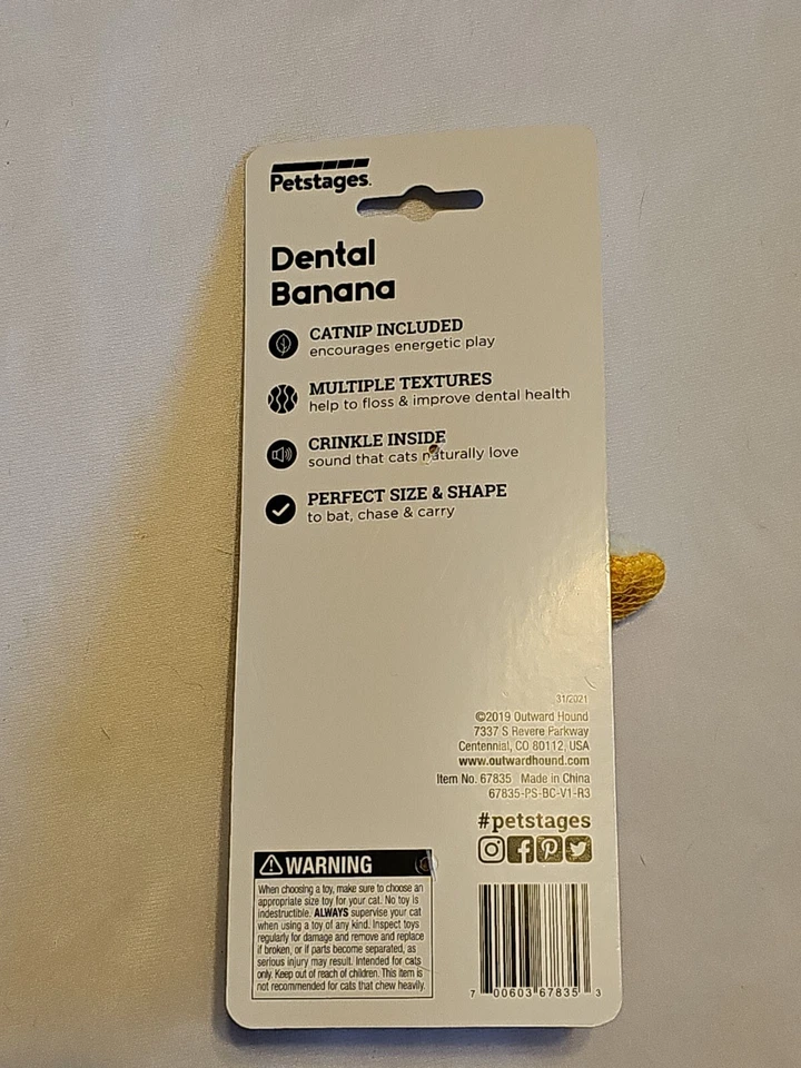 Petstages Catnip and Dental Health Cat Toys - Image 2 of 2