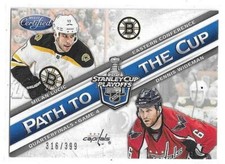 2012-13 CERTIFIED MILAN LUCIC DENNIS WIDEMAN PATH TO THE CUP #PCQF32 316/399