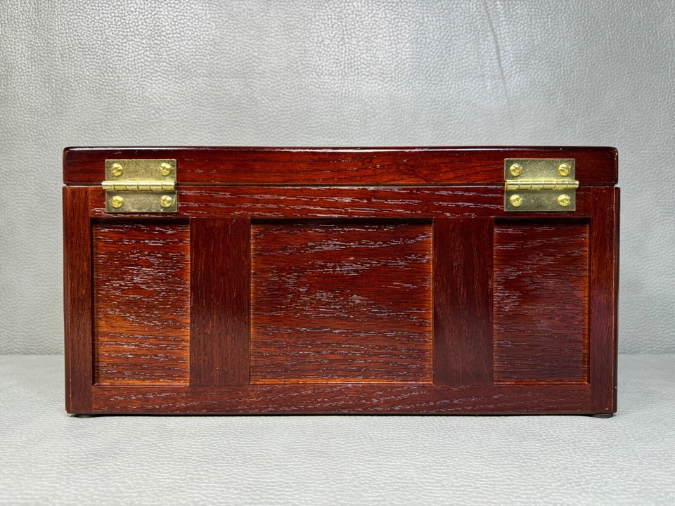 Vintage Thomas Pacconi Classics Museum Series Wooden Wood Tool Box