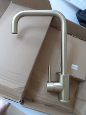 Homebase EDIT Iona Side Lever Kitchen Tap - Brushed Brass BNIB