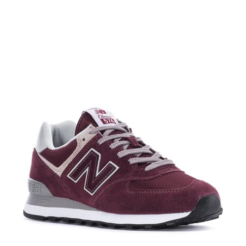 Neu New Balance 574 burgunderrot/weiß Herrenschuhe ML574EVM - Bild 2 von 5