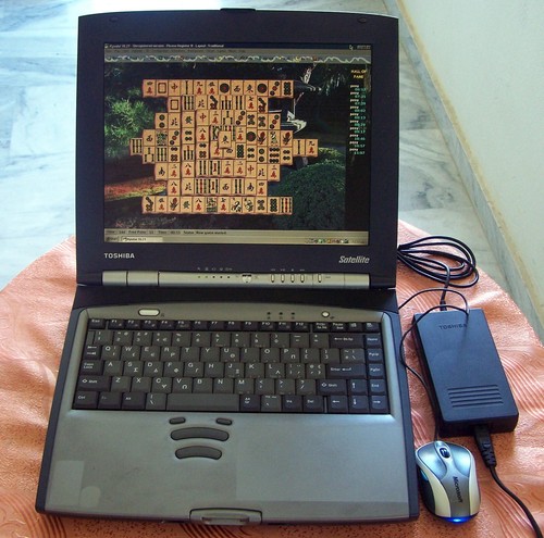 Win 98 Toshiba S-2800 Intel 650 MHz, 96MB, 4GB, Floppy, Parallel, Dos Νο cds ibm - Picture 15 of 18