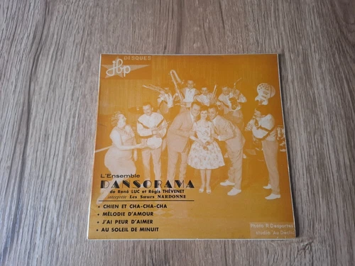 EP CHA CHA POP L'ENSEMBLE DANSORAMA "INTERPRETE LES SOEURS NARDONNE" 5?/6? FR