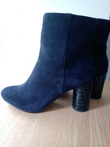 carvela navy ankle boots