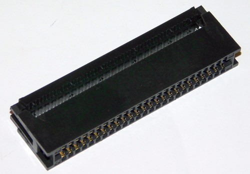 Connecteur de bord de carte 50 broches Crimp Edge Card connector pour disquette 8" 2,54 mm - Photo 5/6