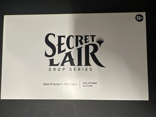 Secret Lair Dan Frazier's Mox Box Foil Etched Cards Factory Sealed Mox Opal Sol