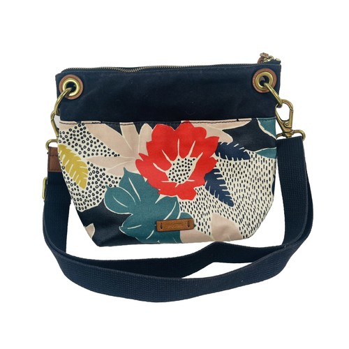 Fossil Women's Keely Bucket Crossbody Bag With Multicolor Floral Print