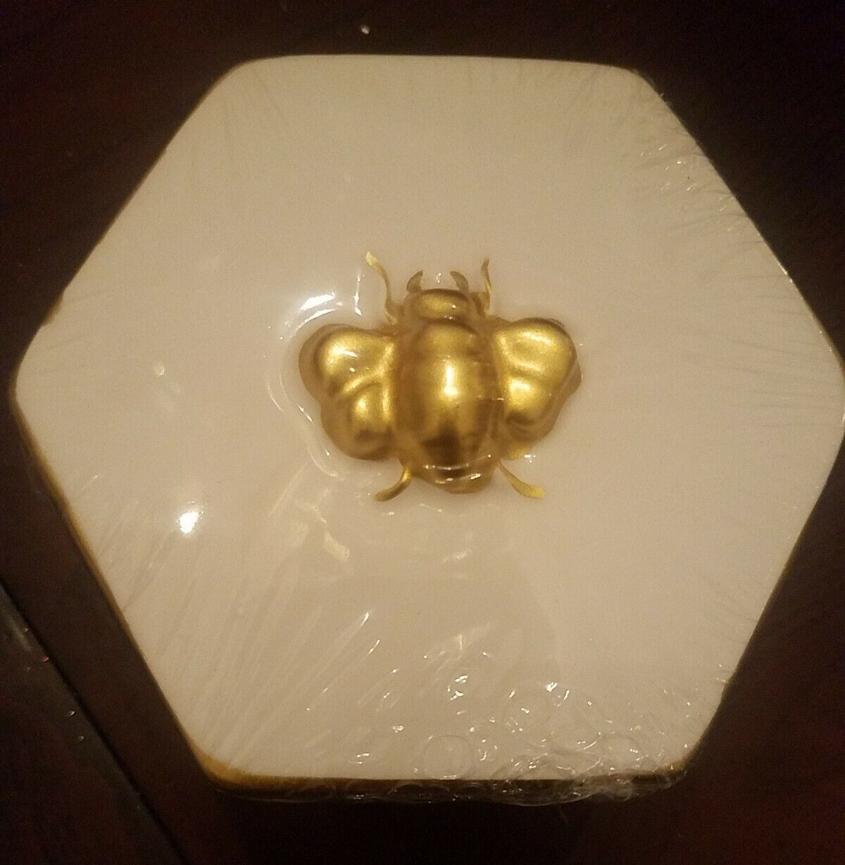 Bumblebee Ivory Jewelry Box Brand New Ships in 24 Hours-image
