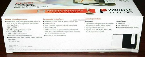 Pinnacle Expression 2.0 Video Picture Burn to DVD CD Computer Software Label Kit - Picture 3 of 9