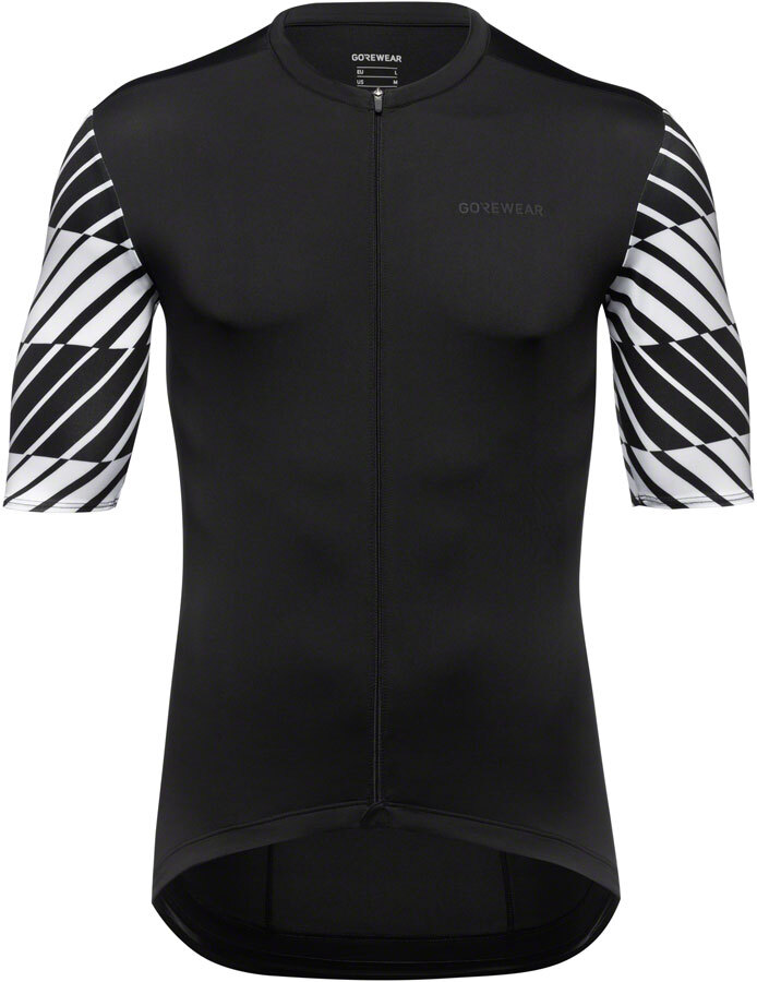 Оптический трикотаж Gorewear Swiftride - Черный/белый, Мужской, Большой размер