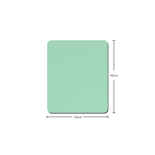 Shuozun Mouse pad Anti-Slip small leather solid color for laptop Mouse