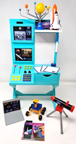 18" My Life As Science Desk Space Set w/ Telescope Fits American Girl COMPLETE