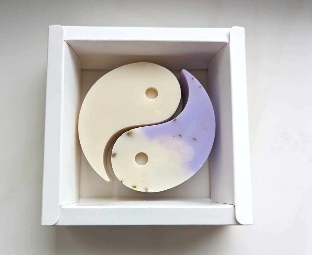 Hanfseife Ying-Yang-Form Handgemachte Duftseife Glycerinseife Seife 135g(40€/kg)