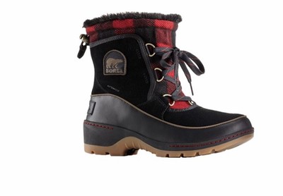 sorel buffalo plaid wedge