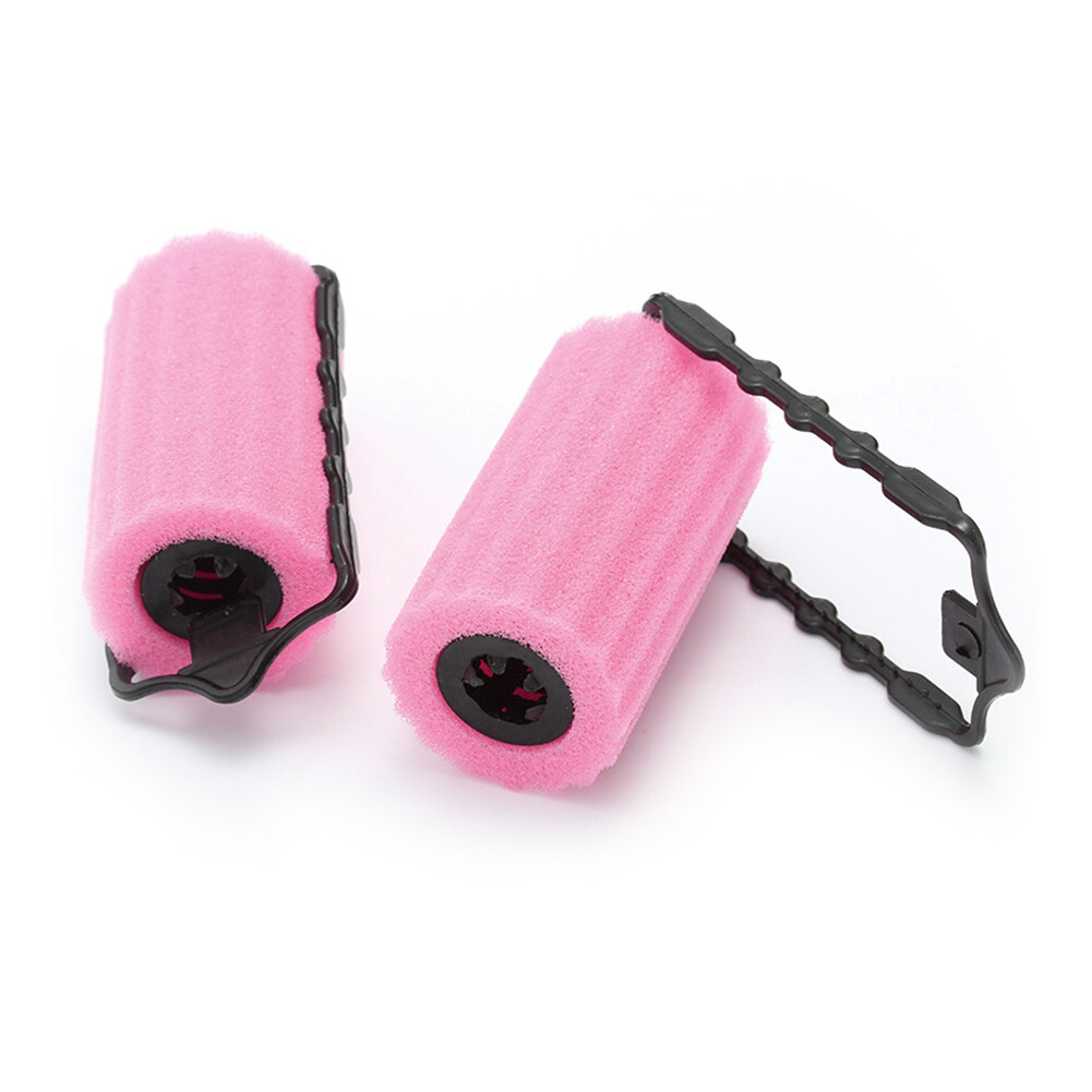 8pcs Soft Sponge Foam Hair Rollers Curler Home DIY Curling Hair Styling