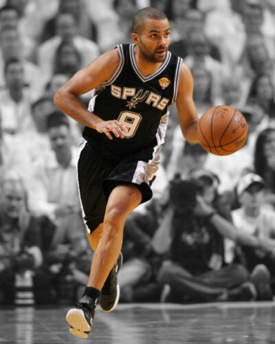 2002-03 SP Game Used Edition TONY PARKER Jersey #87 San 2002-03 SP Game Used Edition TONY PARKER Jersey #87 San