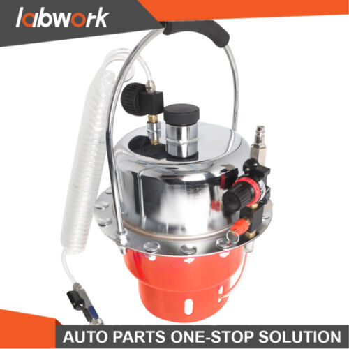 Labwork Portable Pneumatic Air Pressure Kit Brake & Clutch Bleeder Valve System - Picture 13 of 15