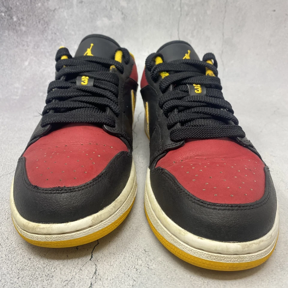 Nike Air Jordan 1 Retro Bajo Gimnasio Rojo Dorado Talla 10 M Para hombres Zapatos Tenis 553558-035 Foto 3 de 4