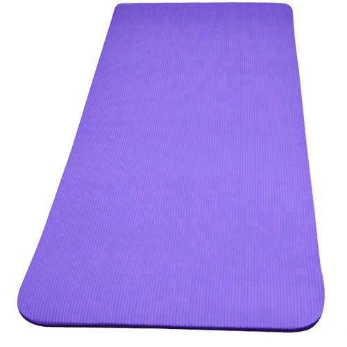 Estera de yoga 15 mm gruesa gimnasio ejercicio hogar fitness fisiopilato entrenamiento antideslizante NBR - Imagen 19 de 21