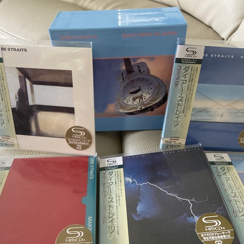Dire Straits Boxed Set Mini Album SHMCD 9 titles New Never Played RARE FIND - Imagen 2 de 8
