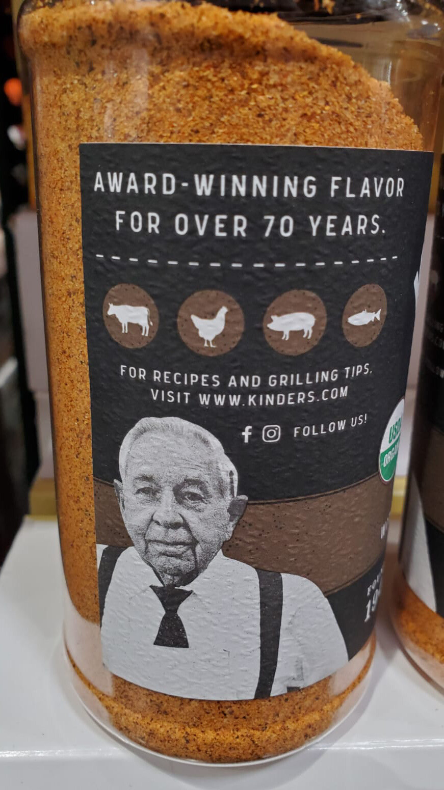 Kinder’s Woodfired Garlic Seasoning Hardwood Smoked Flavor 11.5 Ounce (2 PACK)