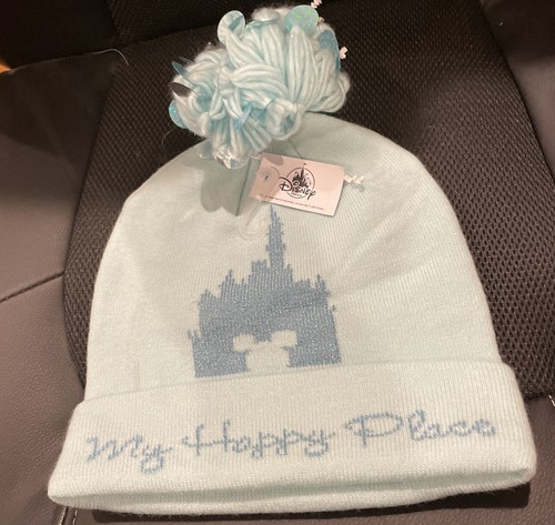 Disney Adult My Happy Place Knit Hat 