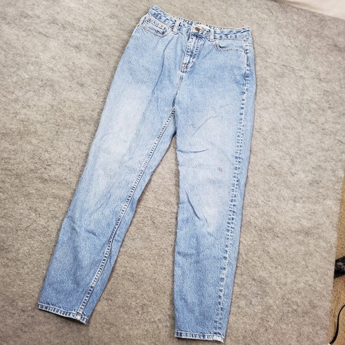 Pantalones de mezclilla Forever 21 para mujer 27 mamá tiro medio lavado claro informales damas * - Imagen 2 de 9