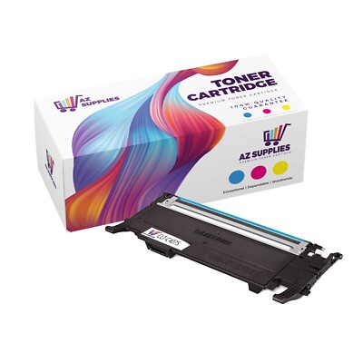 1PK CLT-C407S Cyan Toner Cartridge Compat Samsung CLP-321N-325W CLX-3185FW-3185N
